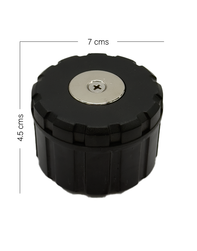 Magentic Hidden Storage Jar - Round