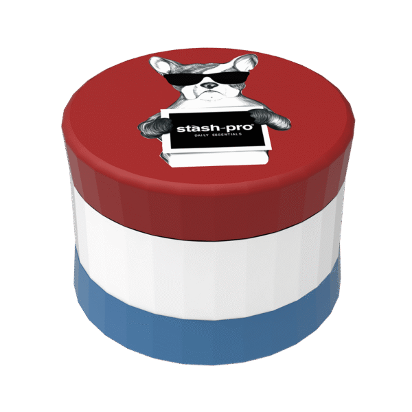 Stash pro Silicone Dog Printed Grinder