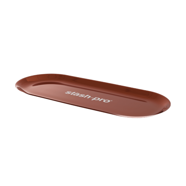 Stash-pro Oval Metal Tray - Rose Gold