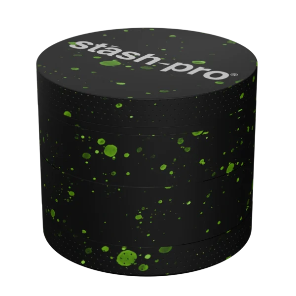 Stash-pro Medium color spill Grinder - black