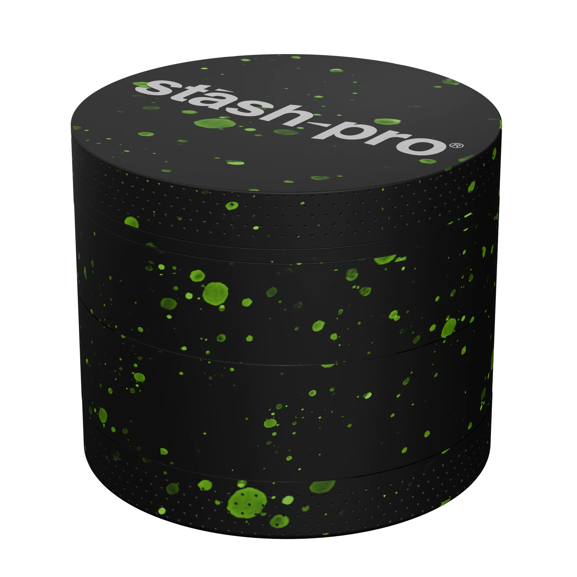 Stash-pro Medium color spill Grinder - black
