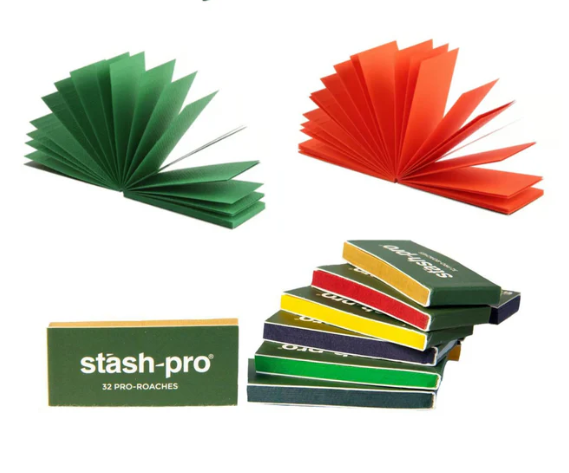 Stash-Pro Perforated Colorful Roaches