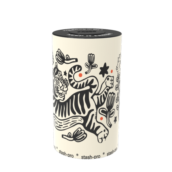 Airtight Smell-Proof Storage Jar White