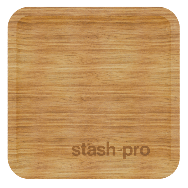 Stash pro Wooden Rolling Tray