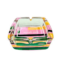 Stash pro -Square Glass Ash Tray - Image 2