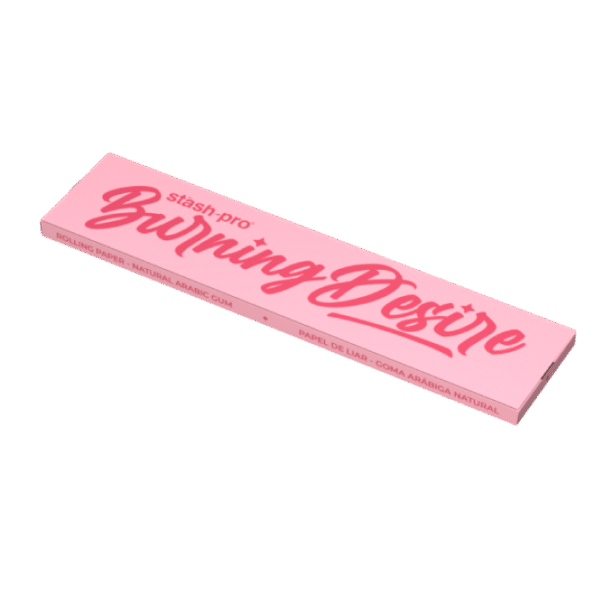 Stash-Pro Pink Rolling Paper - King Size Slim