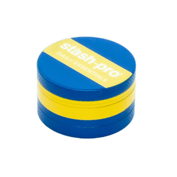 Stash-pro Zinc Herb Grinder-Ukraine (Small)